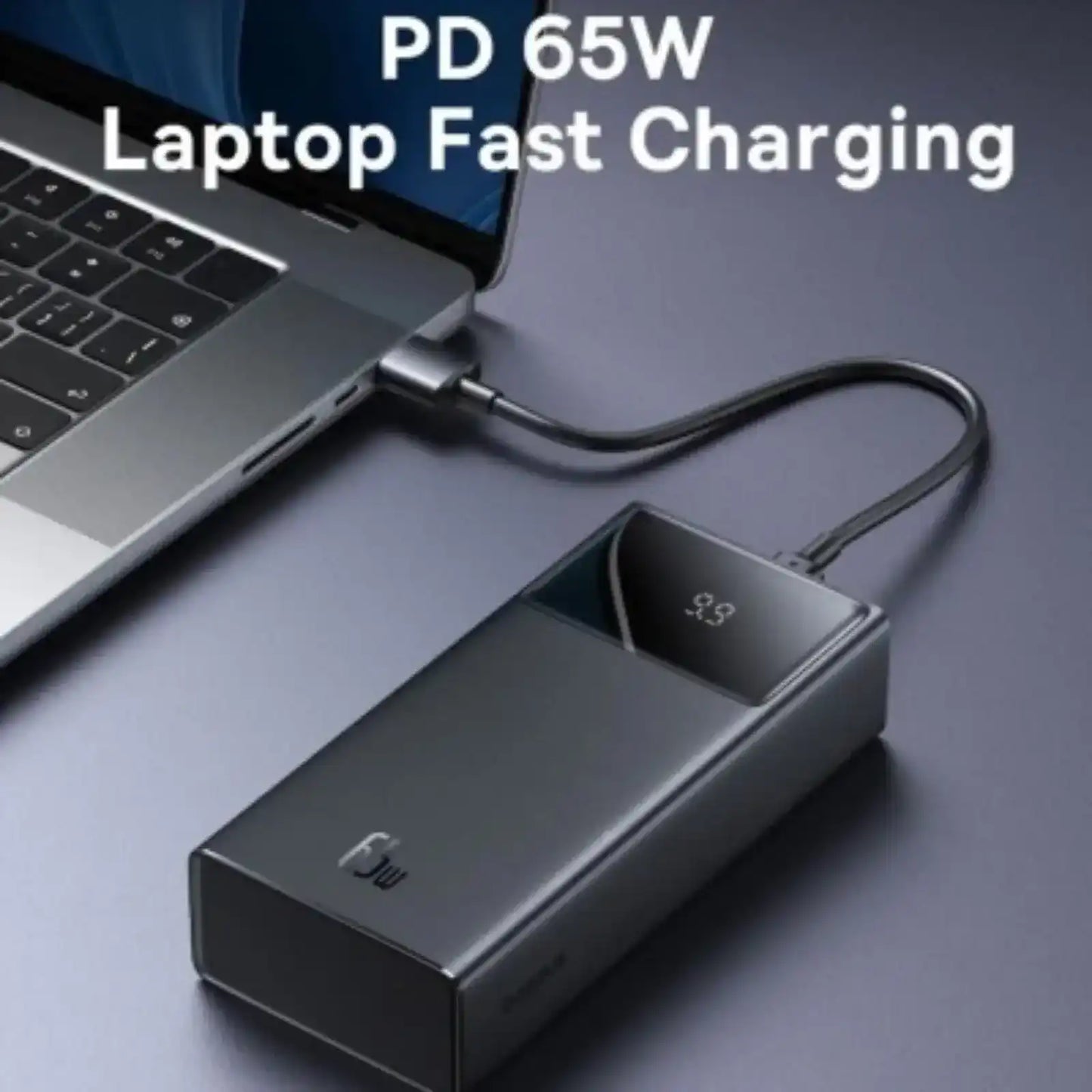 Baseus Star-Lord Digital Display Fast Charging Power Bank 30000mAh 65W-Black Baseus