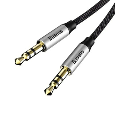 Baseus Yiven Audio Cable M30 1M -Black+Silver MyMobile