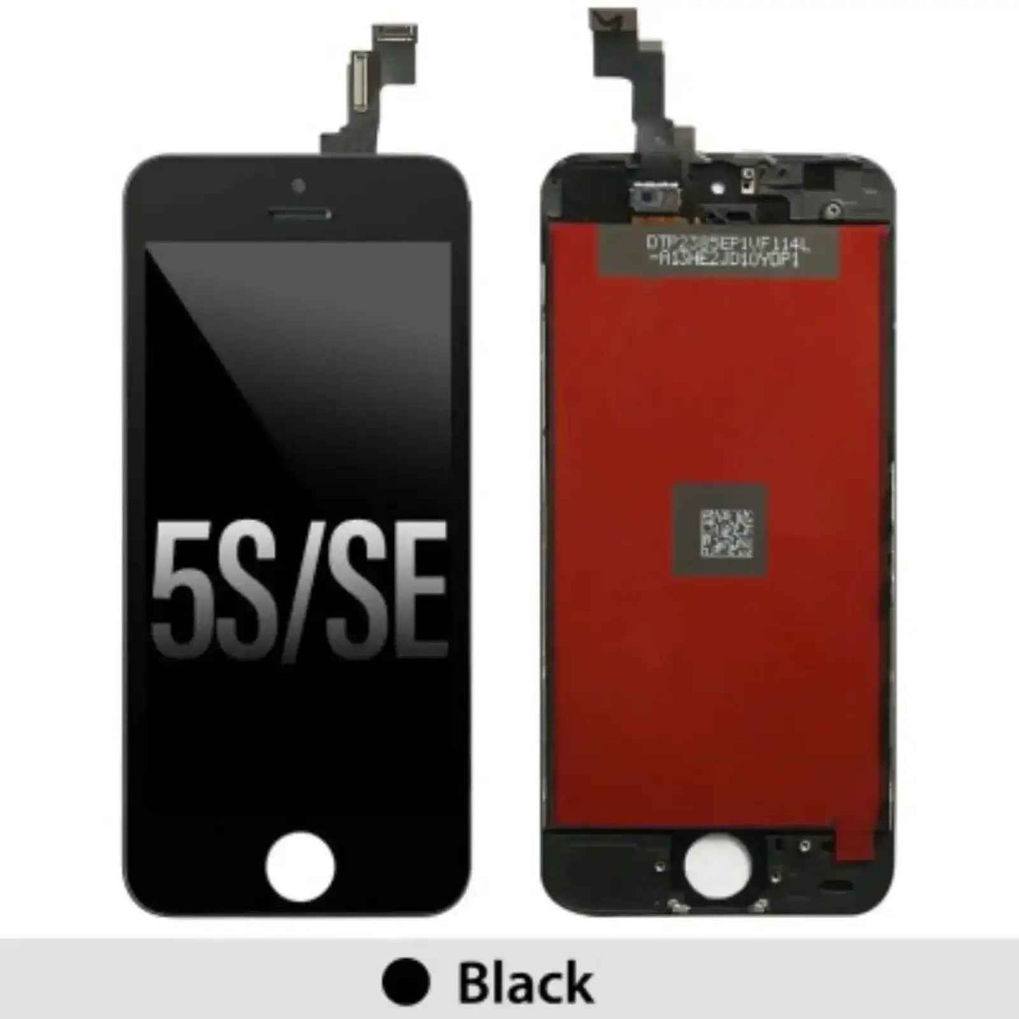 (Best Quality Aftermarket) LCD Screen Repair for iPhone 5S SE Screen -Black