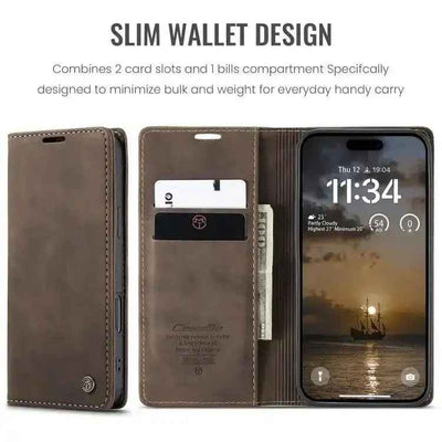CaseMe 013 Multifunctional Horizontal Flip Leather Phone Case