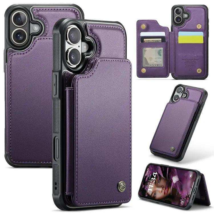 CaseMe C22 Card Slots Holder RFID Anti-theft Phone Case CaseMe