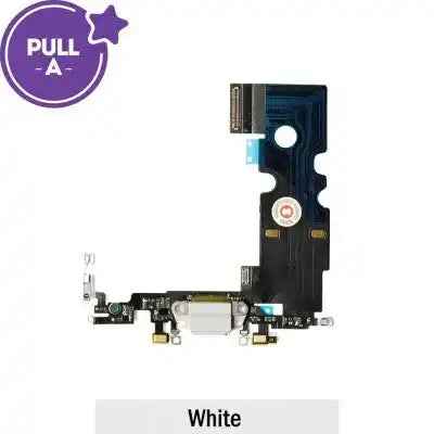 Charging port repair Flex Cable for iPhone 8 (PULL-A)-White