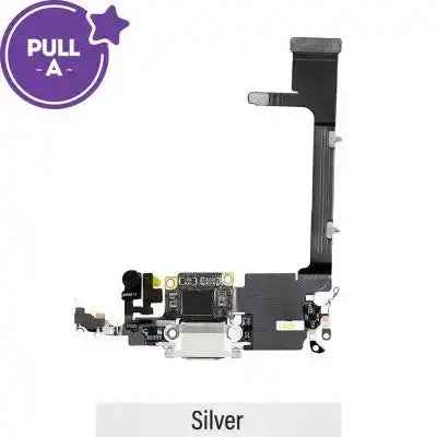 Charging port repair for iPhone 11 Pro (PULL-A)-Silver