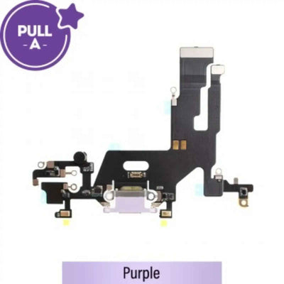 Charging port repair for iPhone 11 (PULL-A)-Purple