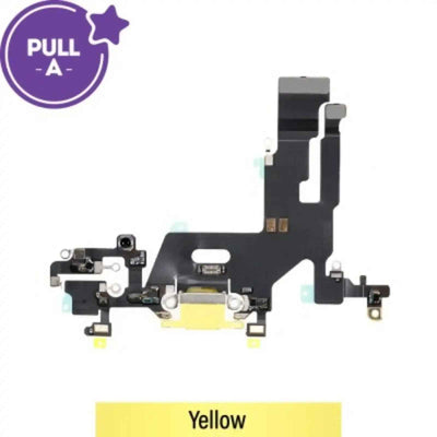 Charging port repair for iPhone 11 (PULL-A)-Yellow