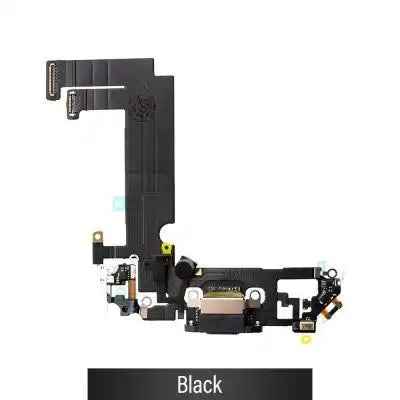 Charging port repair for iPhone 12 mini (PULL-A)-Black