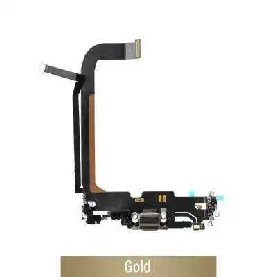 Charging port repair for iPhone 13 Pro Max (PULL-A)-Gold