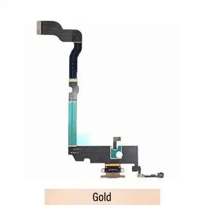 Charging port repair for iPhone XS Max (PULL-A)-Gold