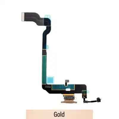 Charging port repair for iPhone XS (PULL-A)-Gold