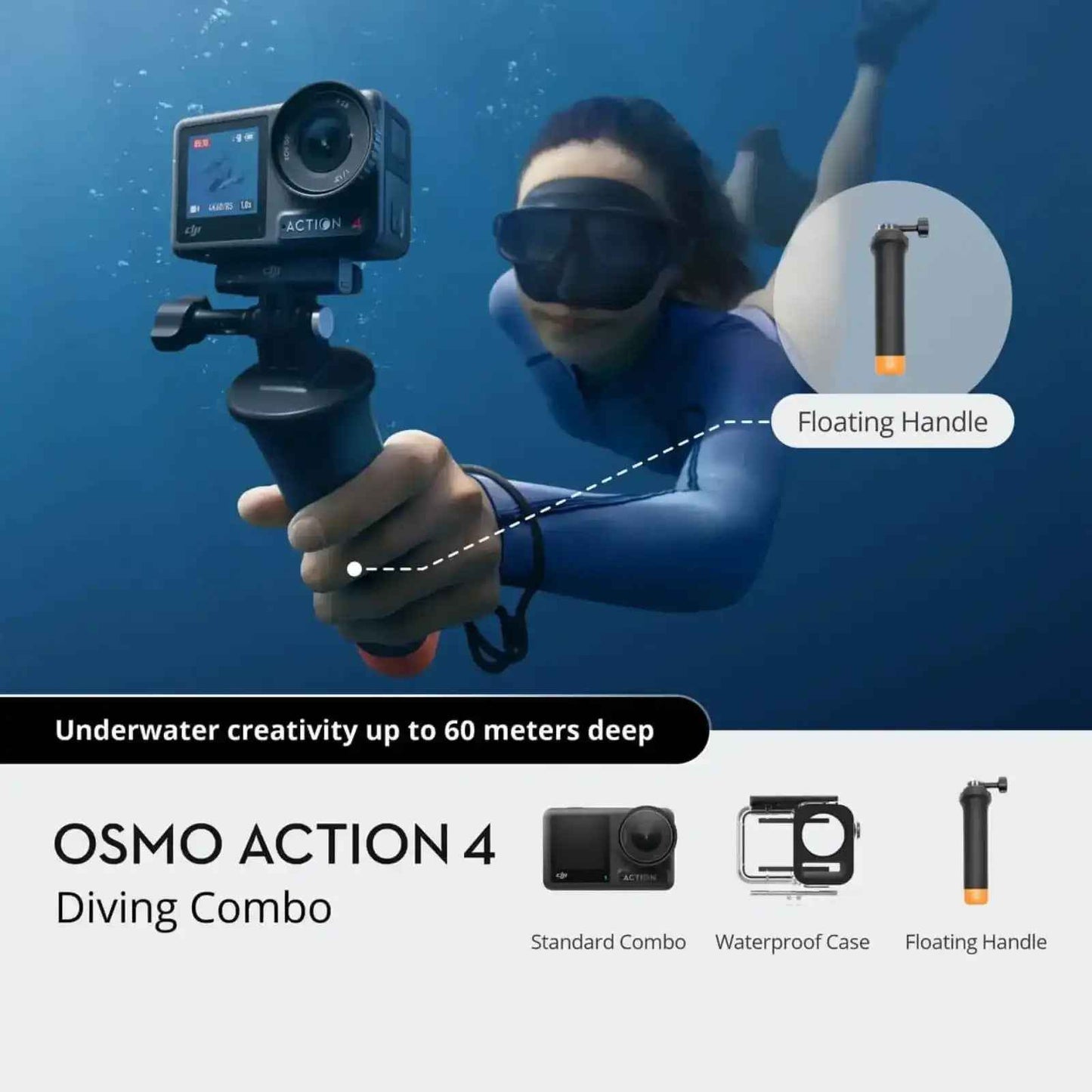 DJI Osmo Action 4 Diving Combo