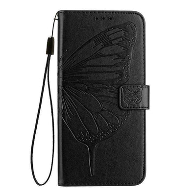 Embossed Butterfly Leather Phone Case MyMobile
