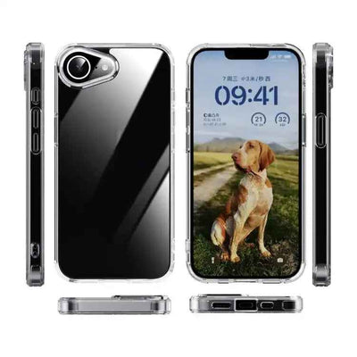 iPAKY Crystal Clear Series Shockproof PC + TPU Protective Phone Case