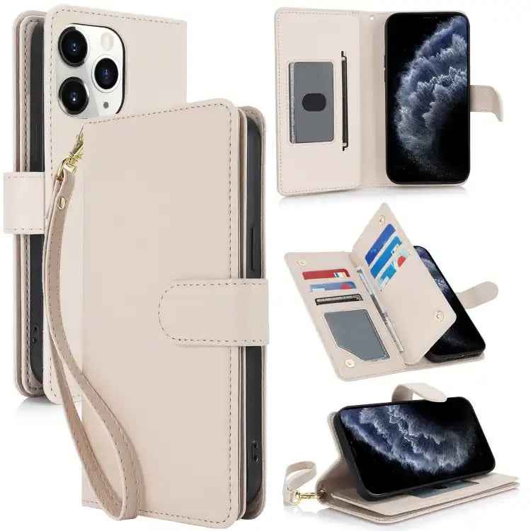 Multi-Card Wallet RFID Leather Phone Case