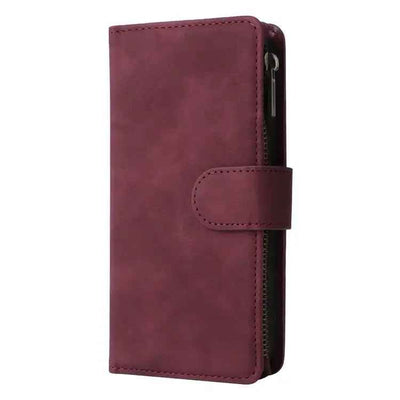 Multifunctional Multi-Card Wallet Phone Leather Case