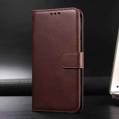 Classic Calf Texture Flip Leather Phone Case