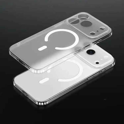 SULADA Crystal Sand Series Electroplating Frosted MagSafe Magnetic Phone Case
