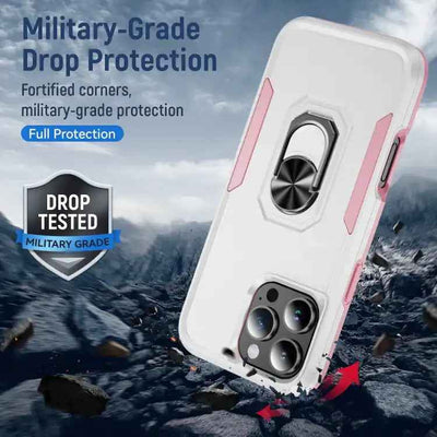 Pioneer Armor Heavy Duty PC + TPU Phone Case with Holder