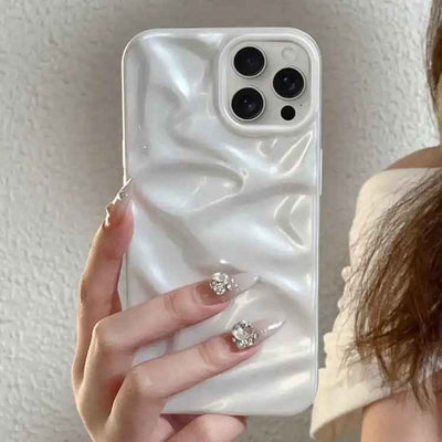 Water Ripple Electroplating Paint TPU Phone Case