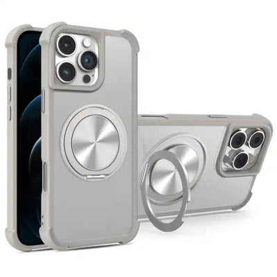 CD Texture 360 Degree Rotating Holder MagSafe Phone Case