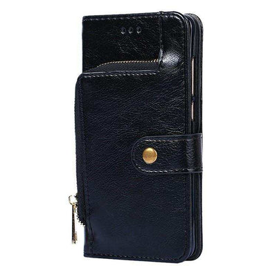 Zipper Bag Leather Phone Case