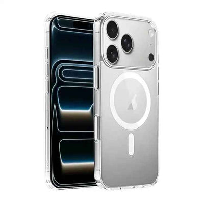 Camera Control AI Button Full Coverage MagSafe Magnetic Clear Phone Case