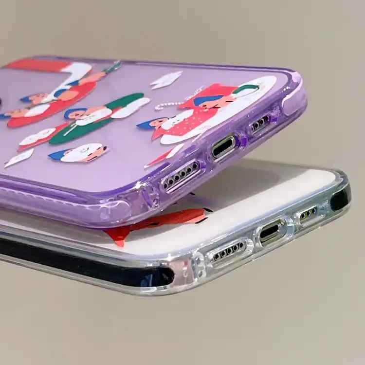 Simple Illustration Pattern Full Coverage Phone Case