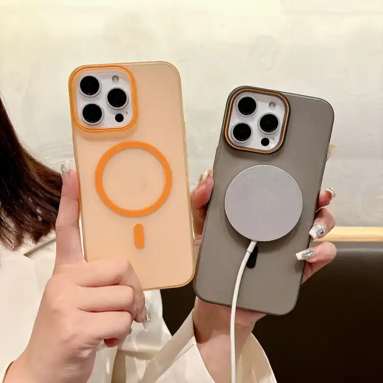 Soft Sandy Skin Feel MagSafe Magnetic PC Phone Case