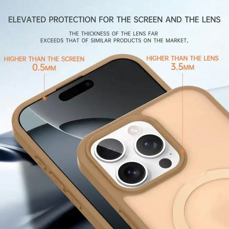 Skin-feel Ring MagSafe Holder Phone Case