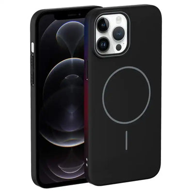 Thin Circle PC Injection MagSafe Phone Case