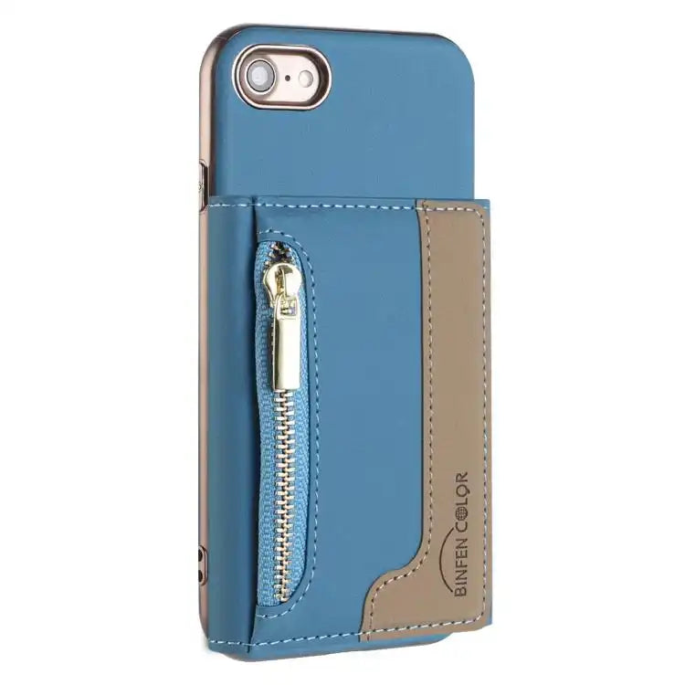 Zipper Horizontal Magnetic Card Bag RFID MagSafe Phone Case