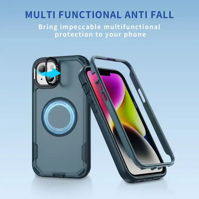 Defend 3 in 1 Rugged MagSafe Magnetic Holder Phone Case
