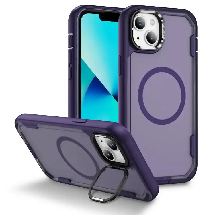 Defend 3 in 1 Rugged MagSafe Magnetic Holder Phone Case