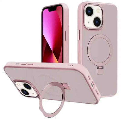 Kalebol Metal Lens Frame MagSafe Holder Frosted PC Phone Case