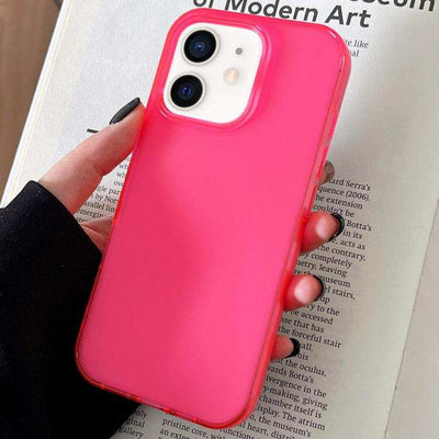 Transparent Comfortable Frosted TPU Phone Case