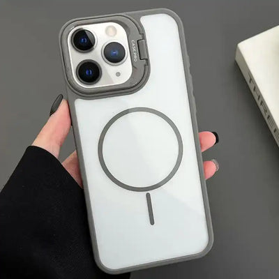 PC Lens Holder MagSafe Magnetic Phone Case