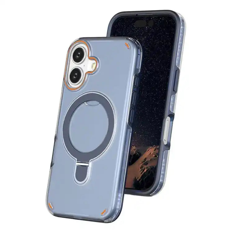 Colorful 2 in 1 MagSafe Ring Holder Phone Case
