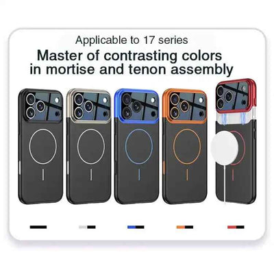 GKK Color Master Splicing MagSafe Magnetic Phone Case