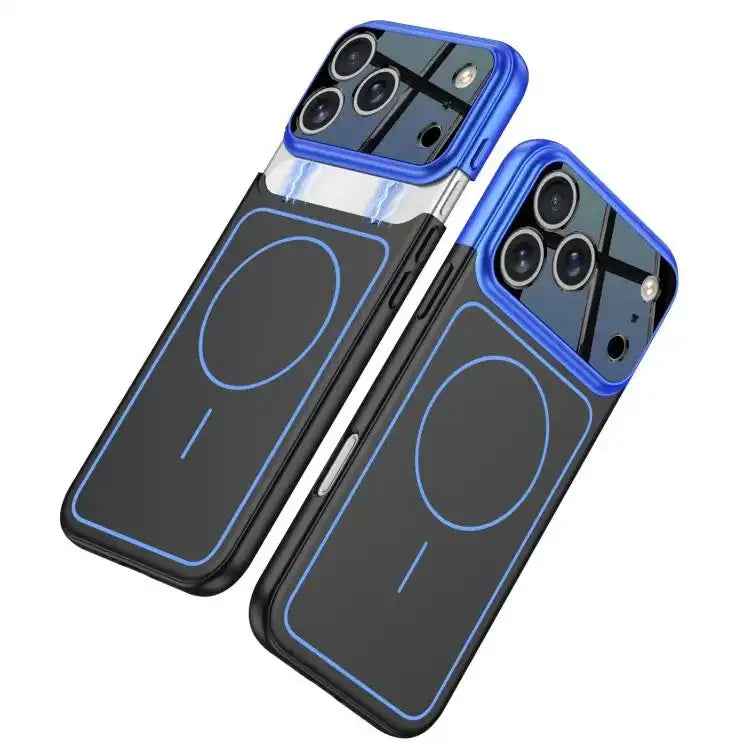 GKK Color Master Splicing MagSafe Magnetic Frame Phone Case