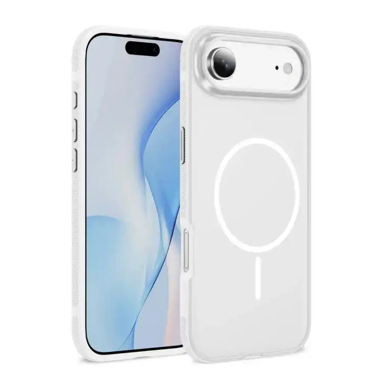 Two-colors Imitation Original Magsafe PC Hybrid TPU Phone Case
