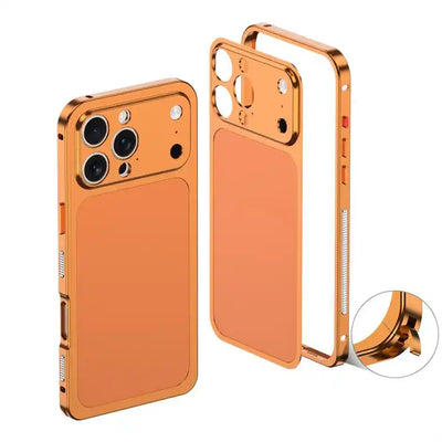 Cooling Frame Transforms into 17 Pro Metal Backplate Phone Case