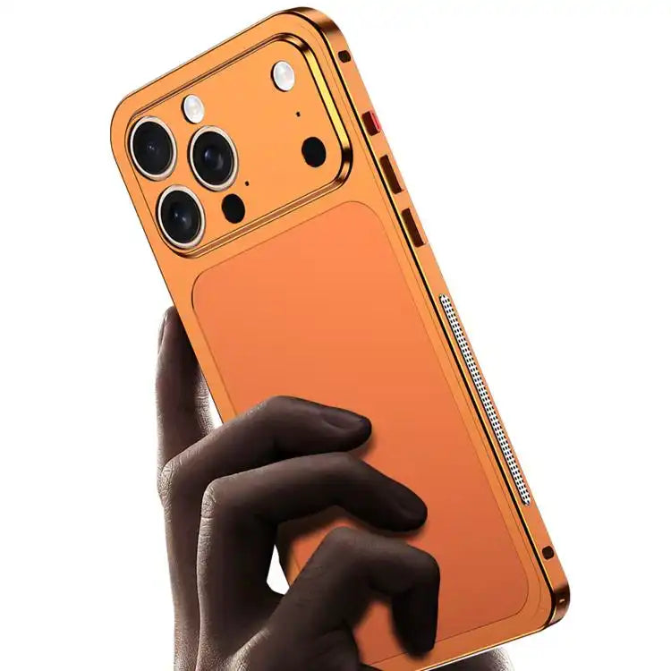 Cooling Frame Transforms into 17 Pro Metal Backplate Phone Case