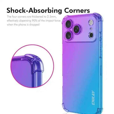 ENKAY Hat-Prince Gradient Airbag TPU Phone Case