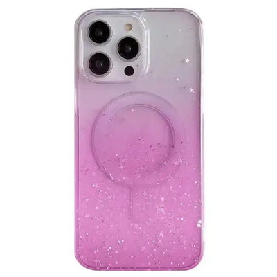 Glitter MagSafe Hybrid Clear TPU Phone Case MyMobile