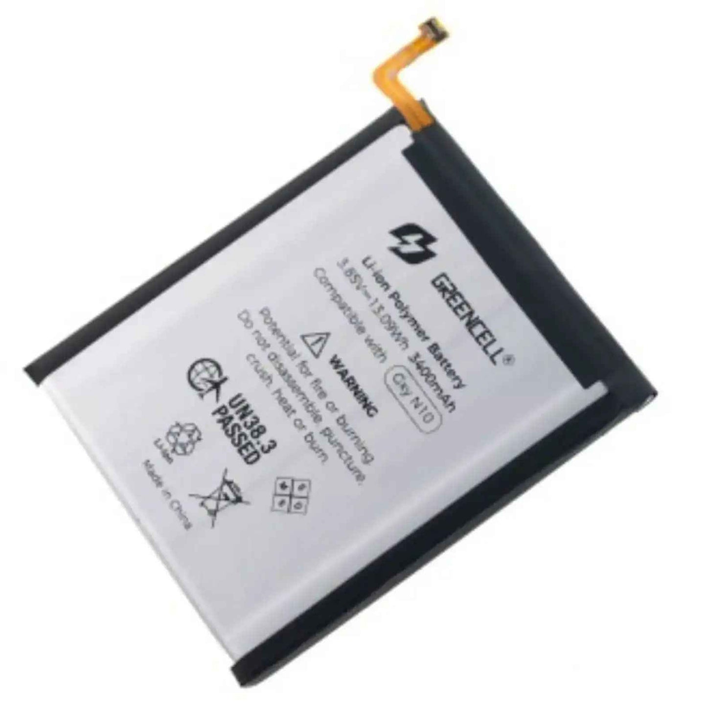 Greencell Samsung Galaxy Note 10 N970F Replacement Battery with Adhesive Strips 3400mAh
