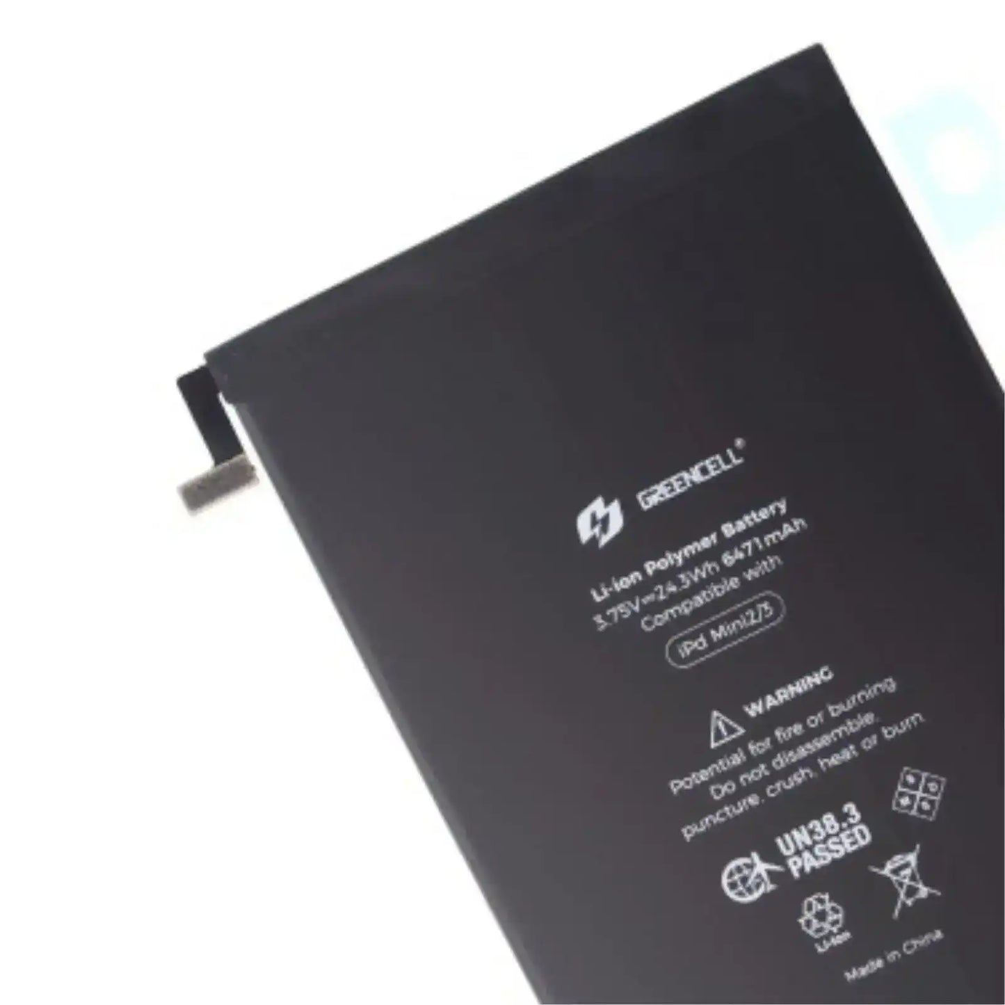 Greencell Standard Capacity 6471mAh iPad Mini 22013 / Mini 32014 Replacement Battery with Adhesive Strips GREENCELL