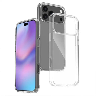 High Quality Acrylic + TPU Hybrid Transparent Case Cover for iPhone 17 Pro Redefine