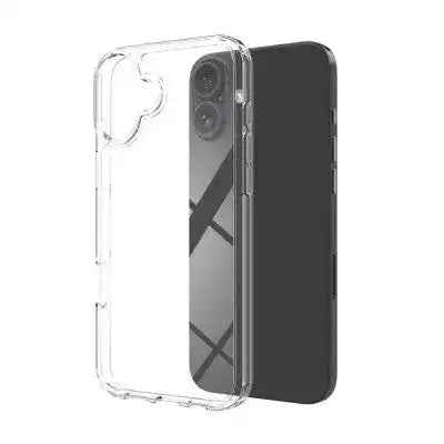 High Quality Acrylic + TPU Hybrid Transparent Case for iPhone 16 Plus