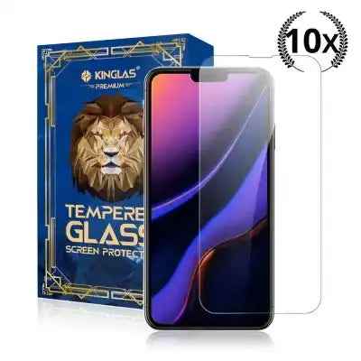 Kinglas 10 Packs Tempered Glass Screen Protector For iPhone 13 mini