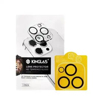 Kinglas Back Camera Lens HD Tempered Glass+Black Circle for iPhone 11 Pro 11 Pro Max Kinglas