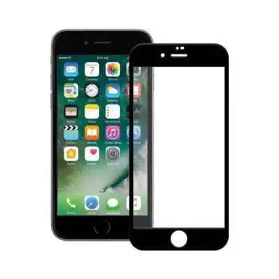 Kinglas Screen Printing Full Screen Black Edge Tempered Glass Screen Protector For iPhone 7 8 SE (2020) SE (2022)